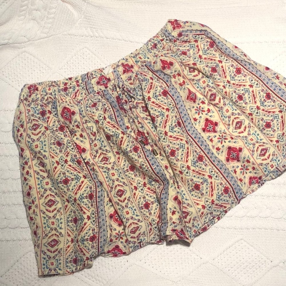 Forever 21 boho print skirt